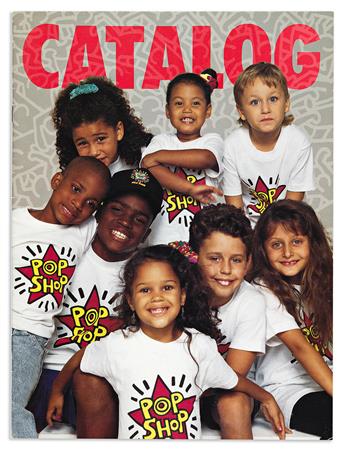 KEITH HARING (1958-1990) Pop Shop Mail Order Catalogues. Group of 4.